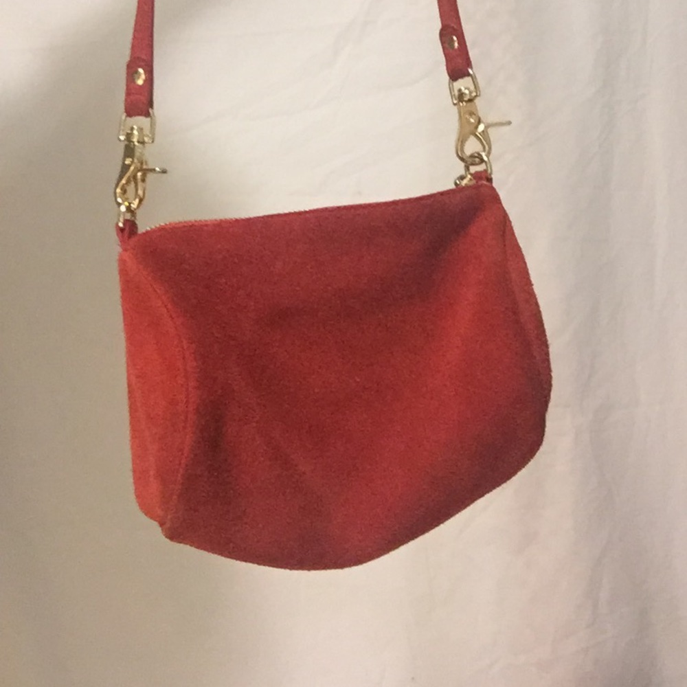 Vintage suede purse